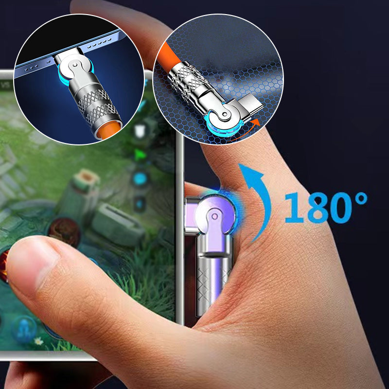 Roterende elleboogdatakabel