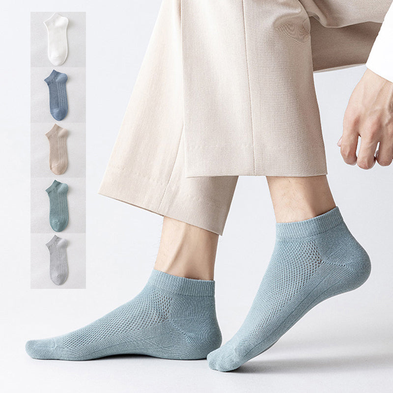 Ademende herensokken Deodorant Zweetabsorberende katoenen sokken