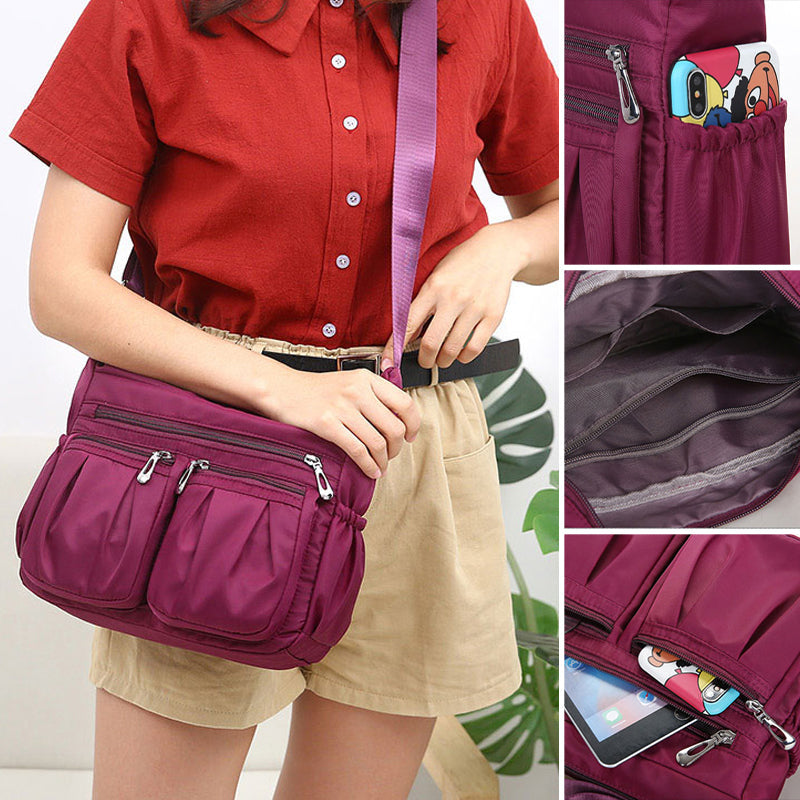 Moedertas van Oxford-stof