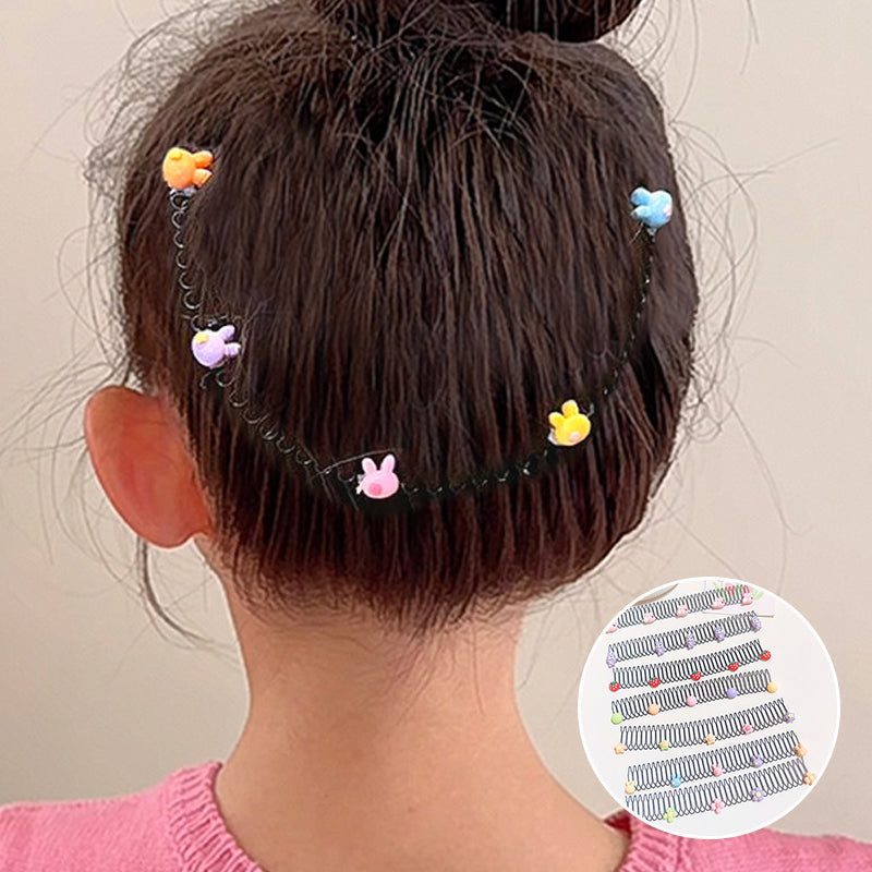 Rekbare onzichtbare haarclips