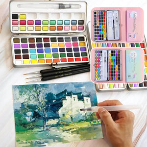 Draagbare pigmentsets