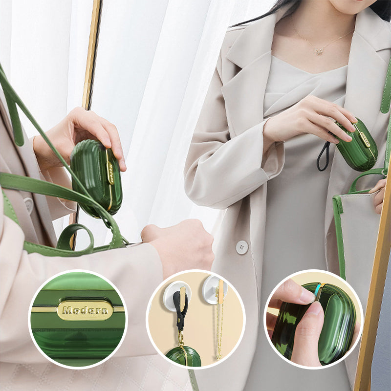 Draagbare dubbelzijdige haarsticker stofreinigingstape