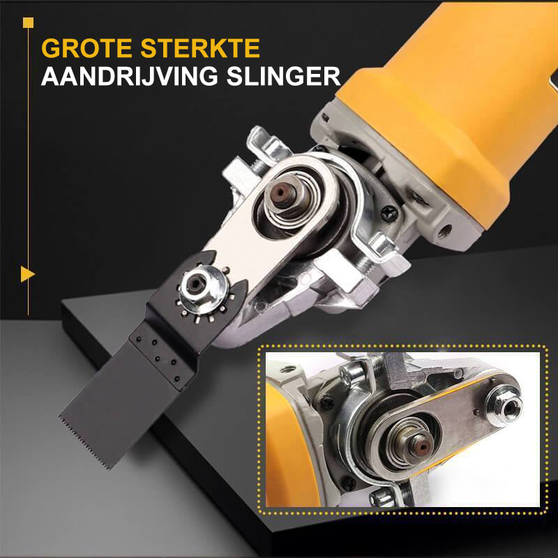 Steekmachine-adapterset voor haakse slijper voor model 100 houtbewerkingsgereedschap