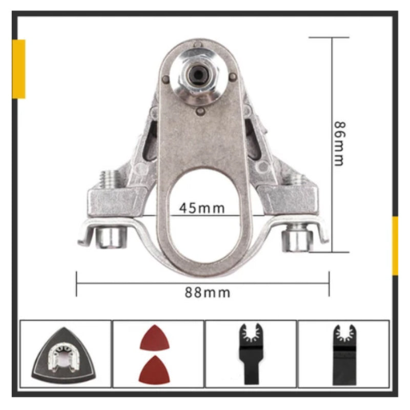 Steekmachine-adapterset voor haakse slijper voor model 100 houtbewerkingsgereedschap