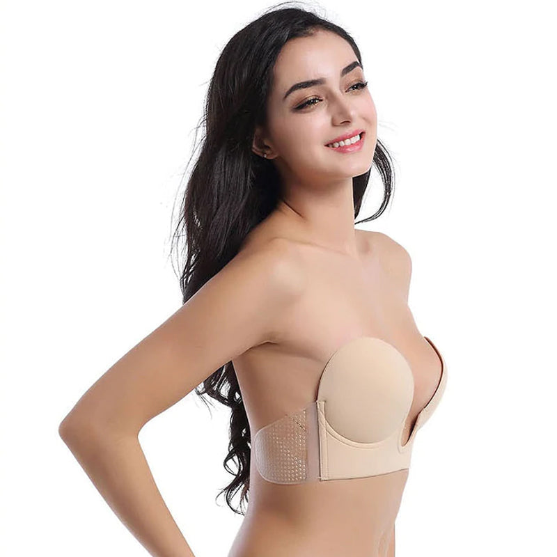 Onzichtbare strapless push-up bh