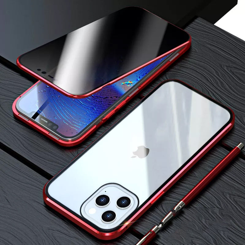 Magnetisch anti-gluren telefoonhoesje voor iPhone