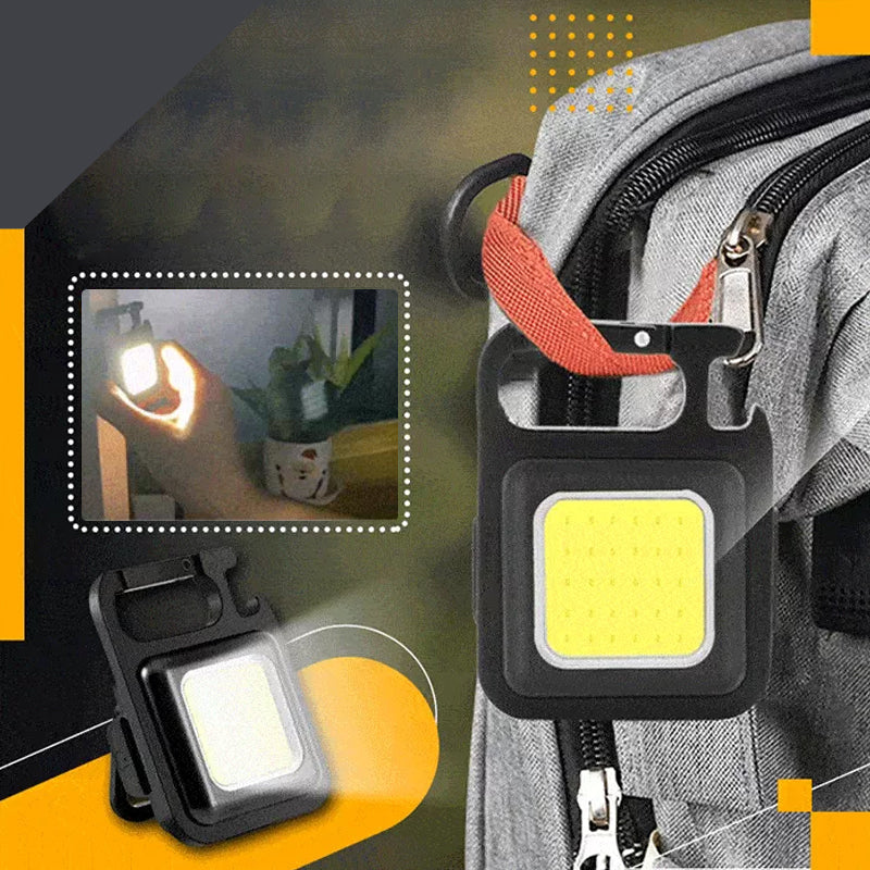 Multifunctionele sleutelhanger noodverlichting