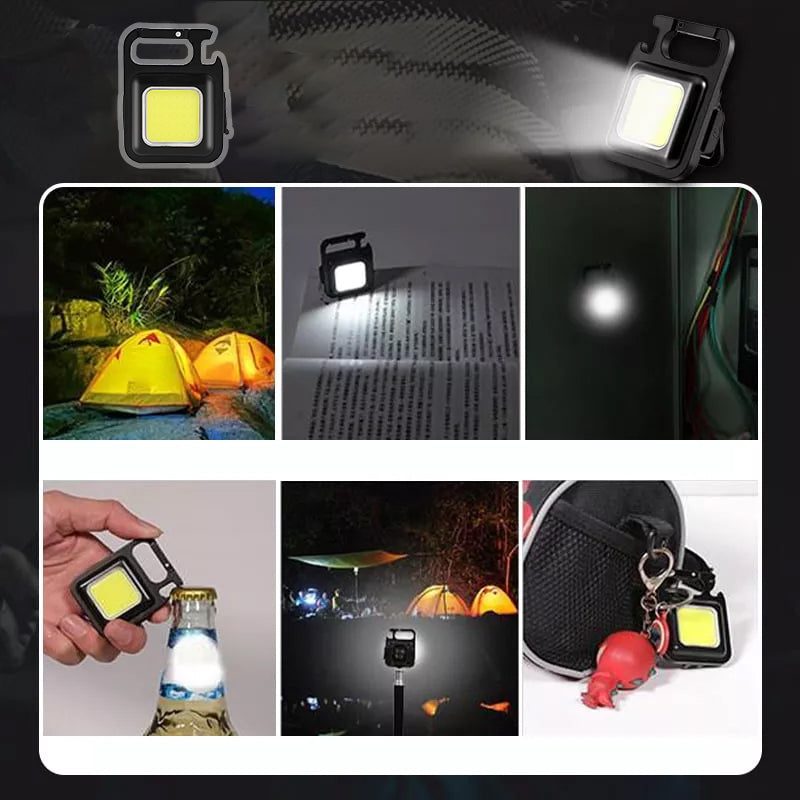 Multifunctionele sleutelhanger noodverlichting