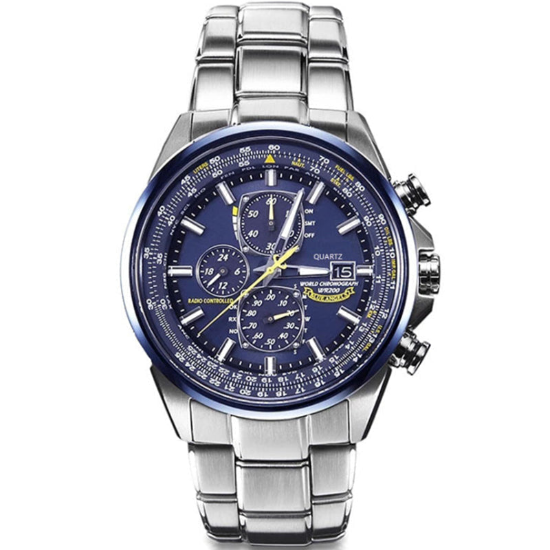 Producten Multifunctioneel quartz herenhorloge met meerdere knoppen