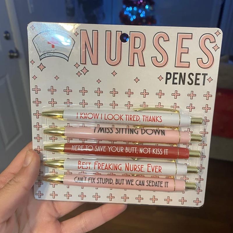 Verpleegkundigen pennen set