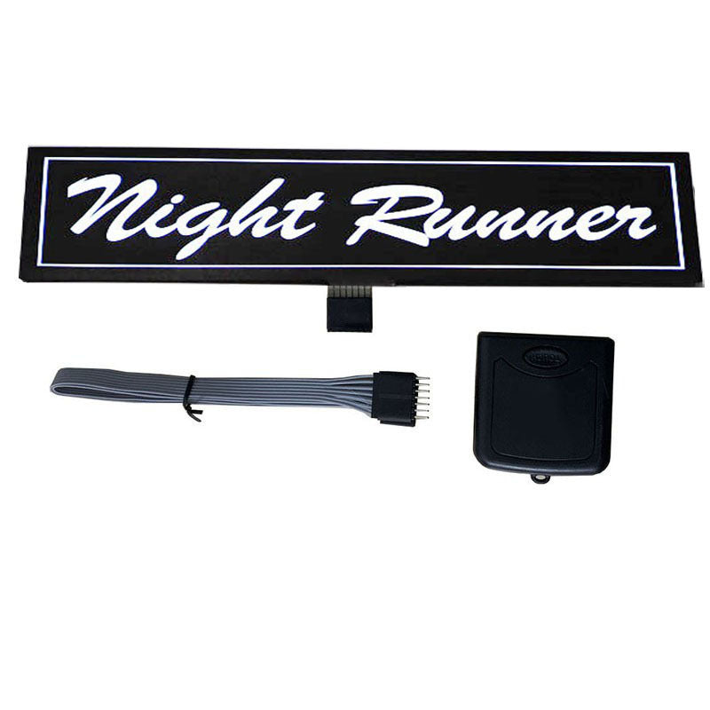 Lichtgevende bumpersticker