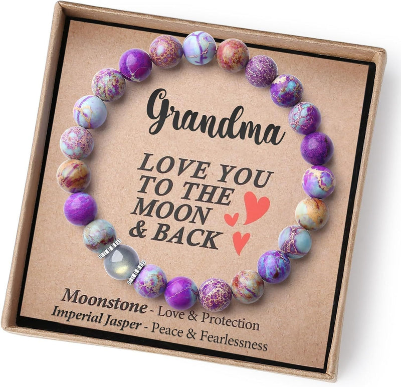 Natuurlijke edelsteen armband voor vrouwen