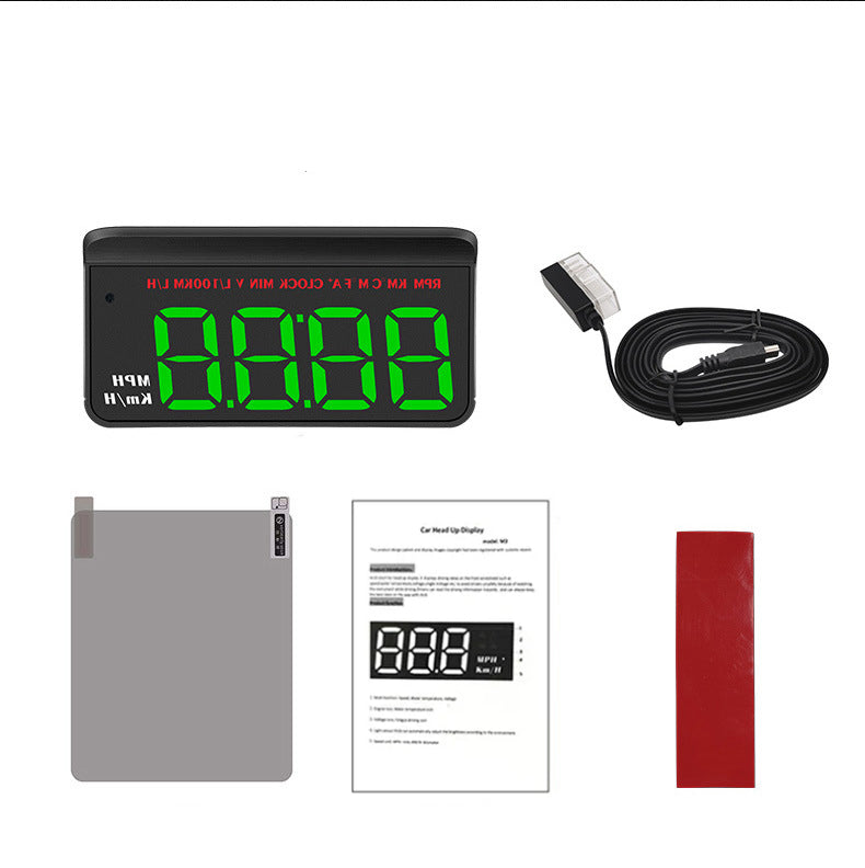 Multifunctionele draagbare snelheidsmeter voor voertuigen