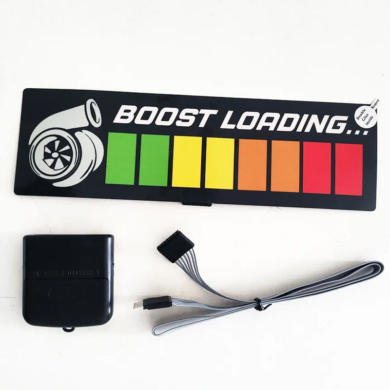 Lichtgevende bumpersticker