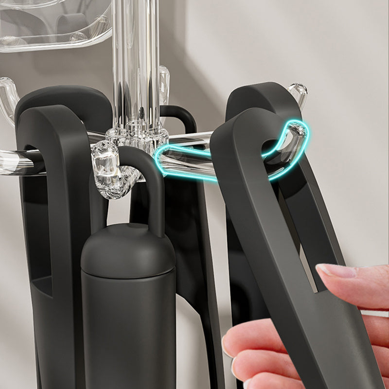 Zuignap Draaibare haak met zes klauwen