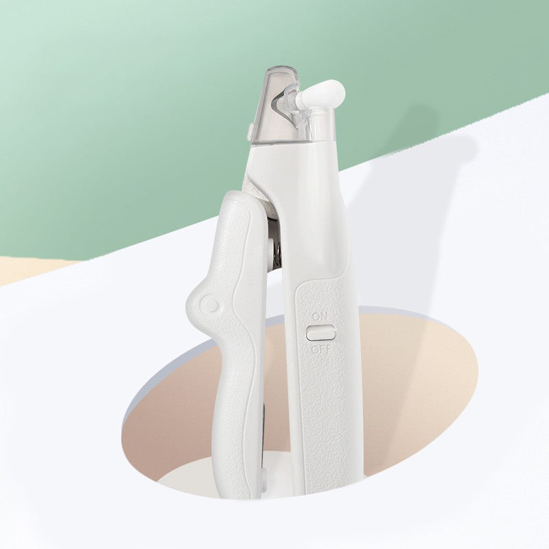 Nagelknipper voor huisdieren met LED-lampje en nagel opberg doos