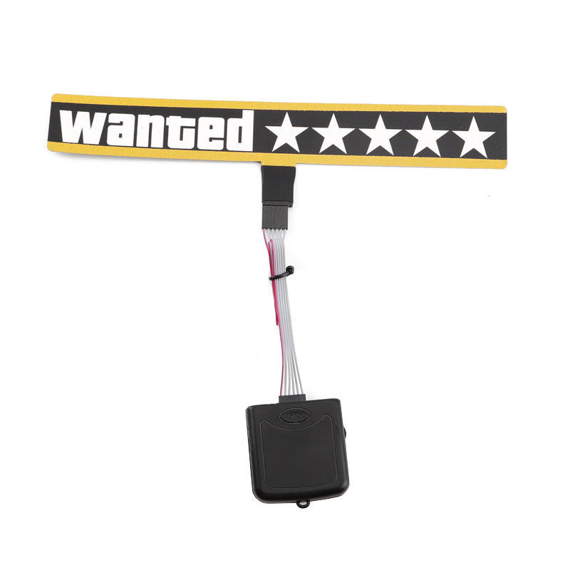 Lichtgevende bumpersticker