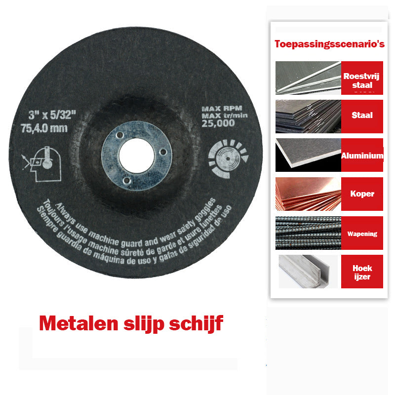 Mini haakse slijper set