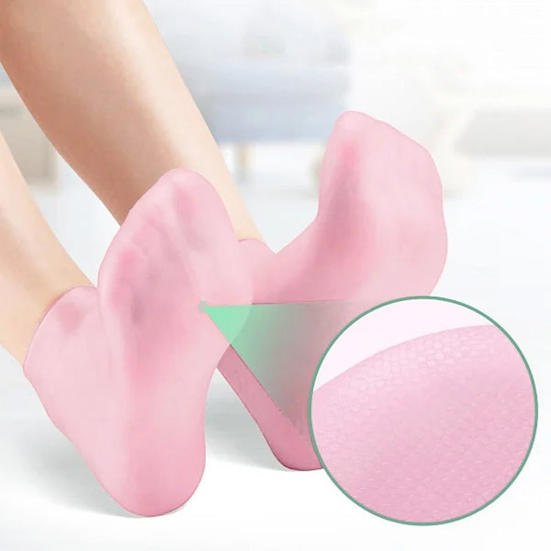 Dames Foot Spa Pedicure siliconen sokken