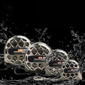 Roestvrijstalen anti-corrosie intrekbare metrische liniaal