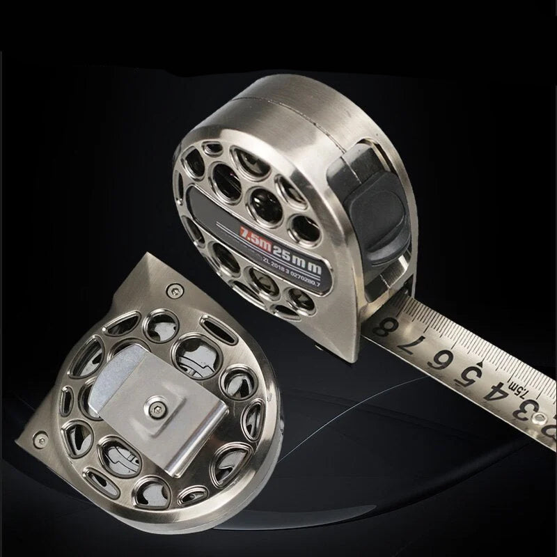 Roestvrijstalen anti-corrosie intrekbare metrische liniaal