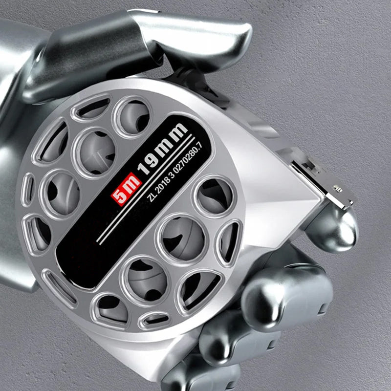 Roestvrijstalen anti-corrosie intrekbare metrische liniaal