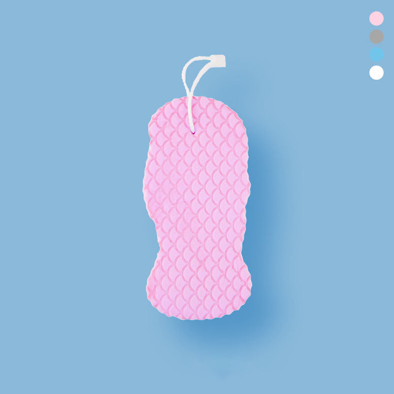 Superzachte exfoliërende badspons