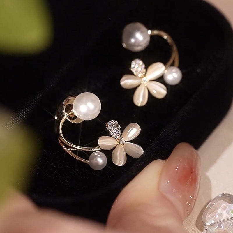 Oorknopjes met zoete bloemen
