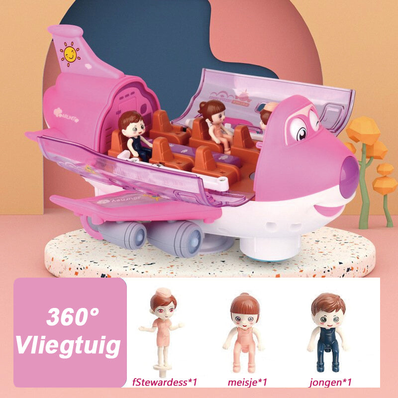 360° draaibaar elektrisch speelgoed vliegtuig