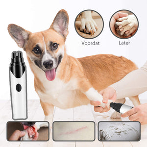 Elektrische nagelslijper voor huisdieren