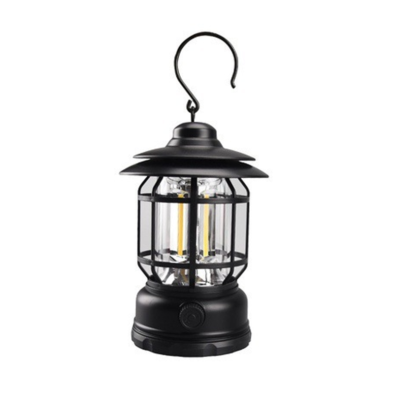 Draagbare retro-kampeer lamp