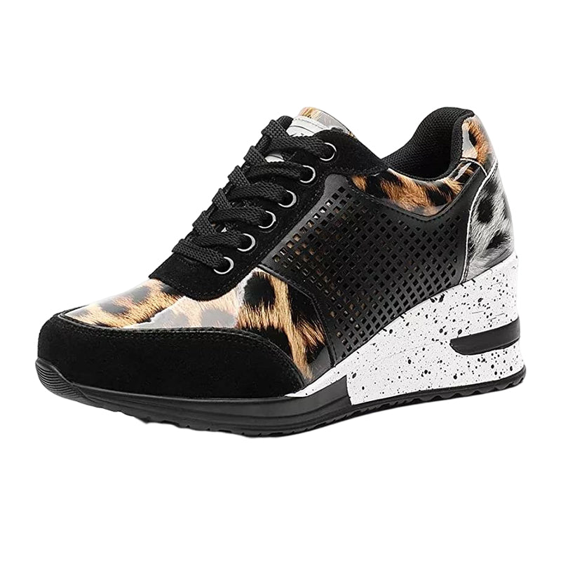 Wedge-sneakers met hoge hak voor dames