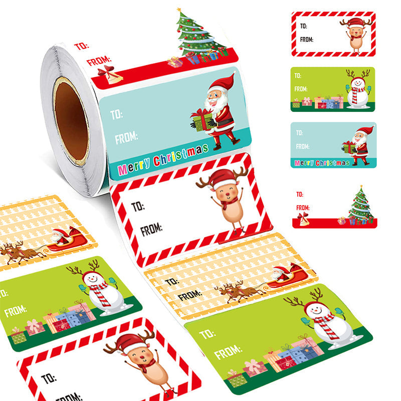 Christmas adhesive stickers