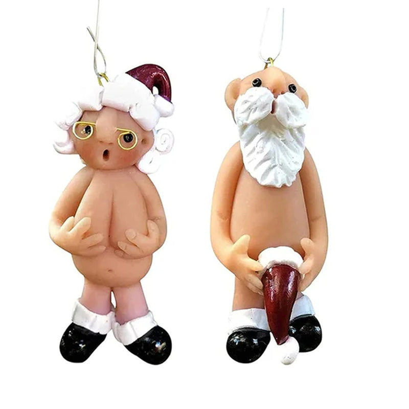 Kerstman Hanger Hars Kerstdecoratie