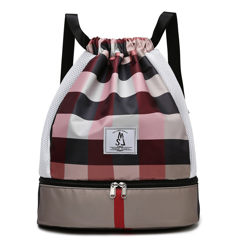 Lichtgewicht water dichte droge en natte scheidingszwem-fitness rugzak