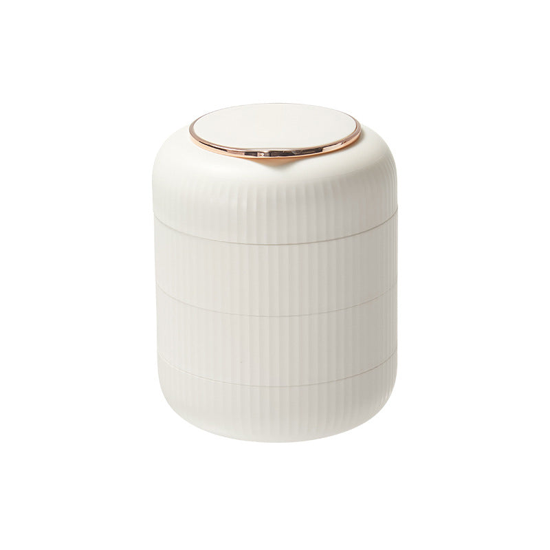 Meerlaagse roterende sieraden opbergdoos