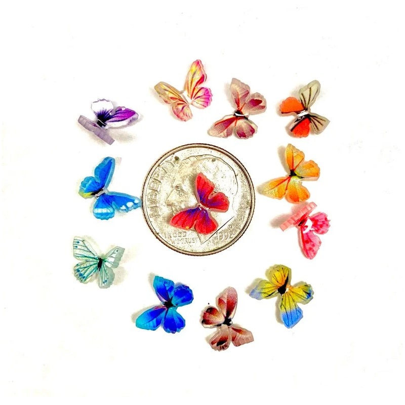 Micro miniatuur vlinders