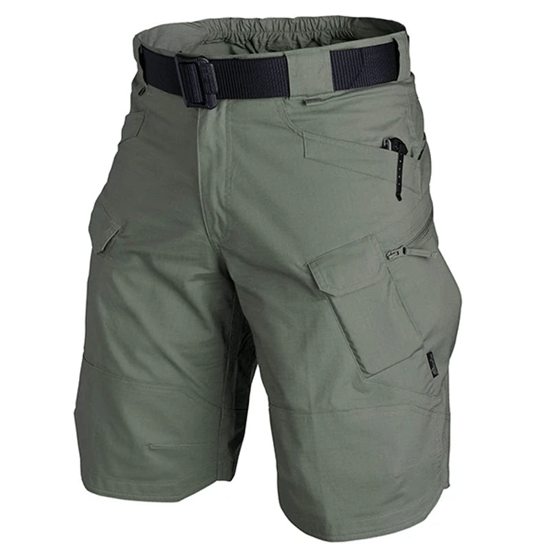 Tactische short in effen kleur