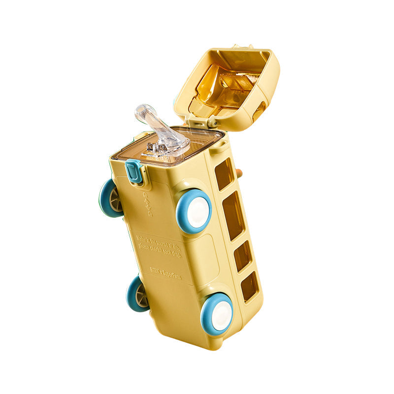 Draagbare waterbeker in busvorm