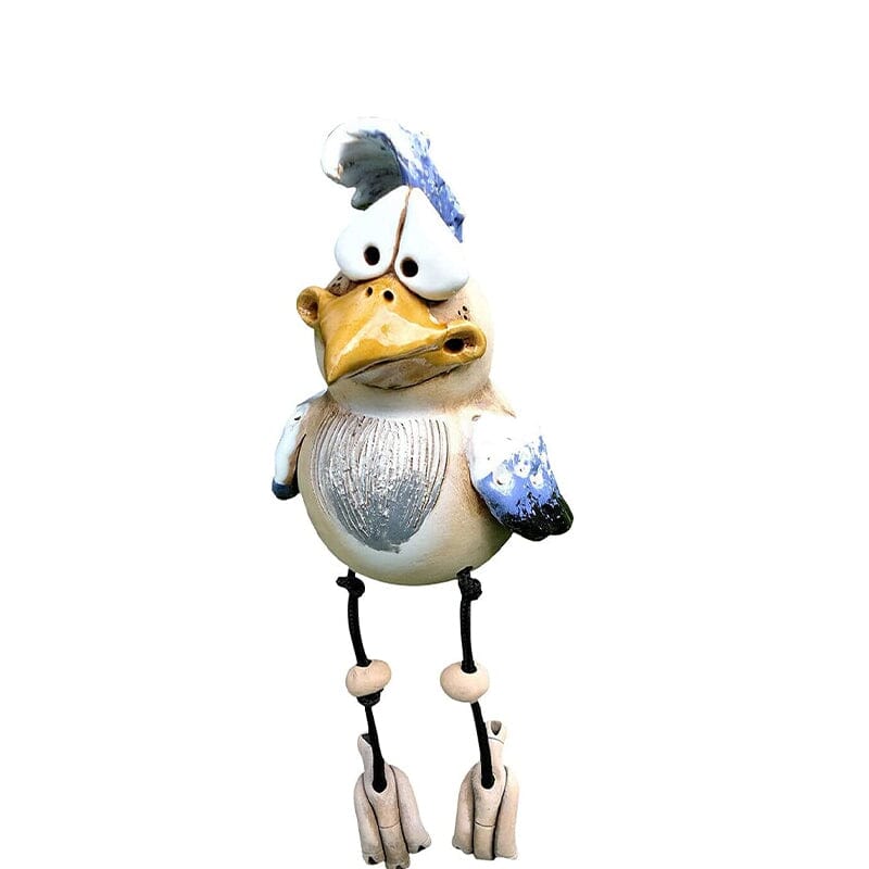 Hars Kip Tuinornament