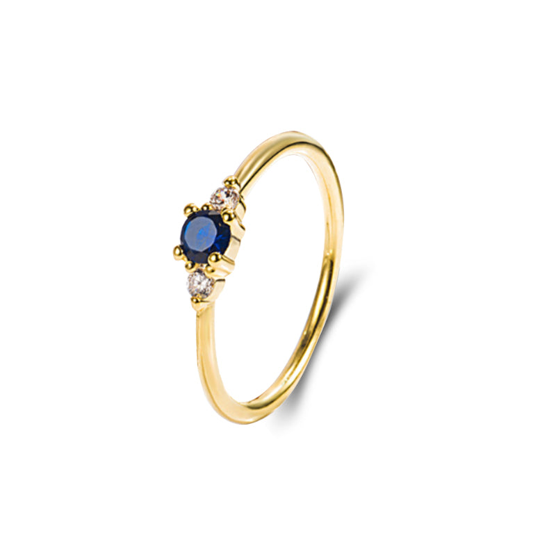 Art Deco Geboortesteen Ring