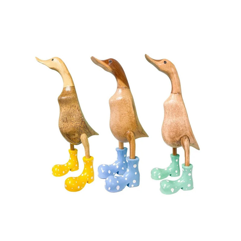 Handgesneden eendornament