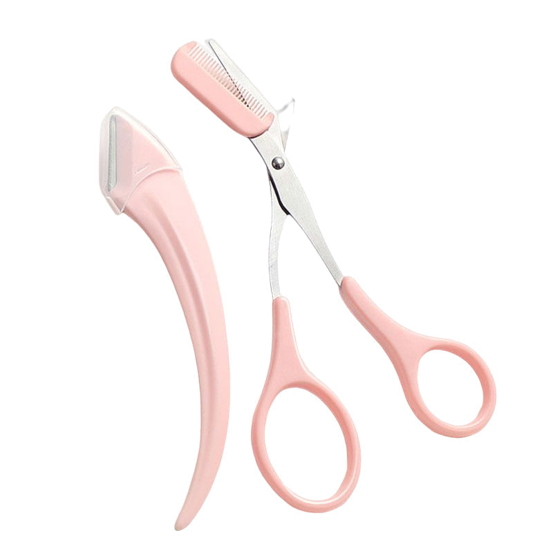 Wenkbrauw trimmer set