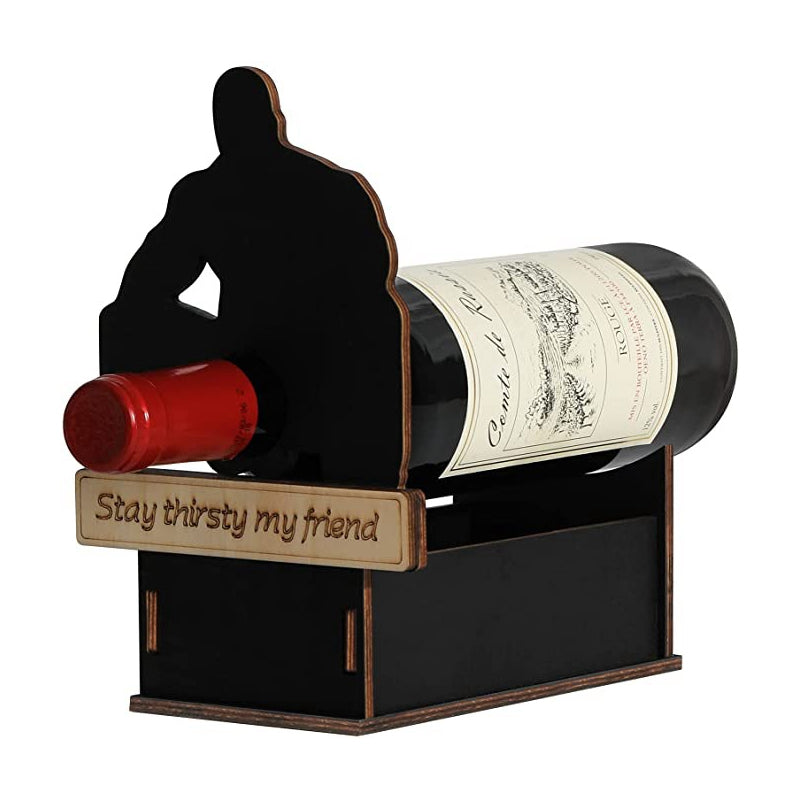 Barry houten wijnhouder