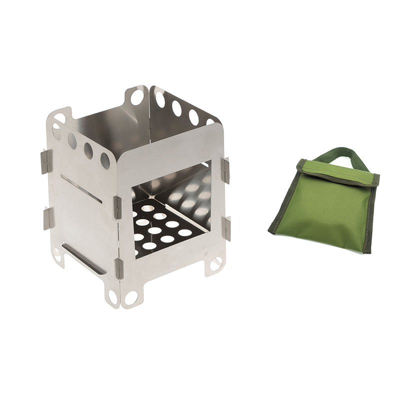 Draagbare BBQ-grillset