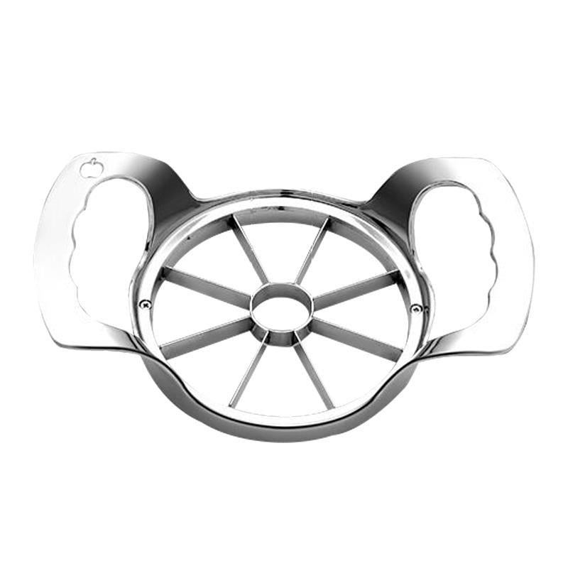 Appelboor en snijmachine