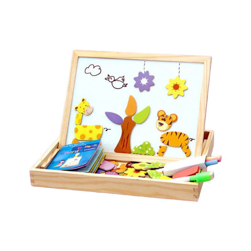 Magnetische Dieren Puzzel Tekentafel