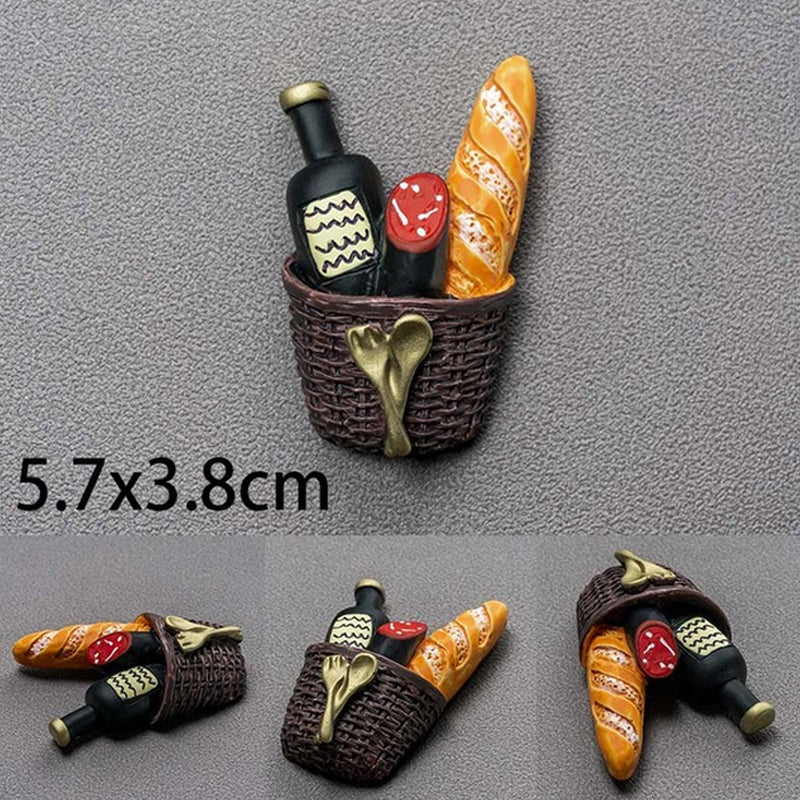 Cartoon koelkast magneet set