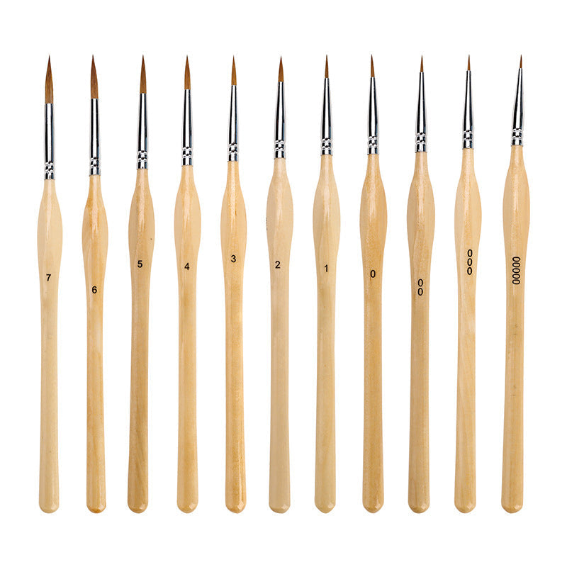 Fine Detail Penselen set (11 stuks)