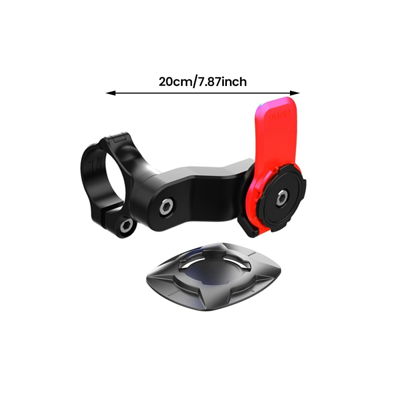 Draaibare fietstelefoonhouder